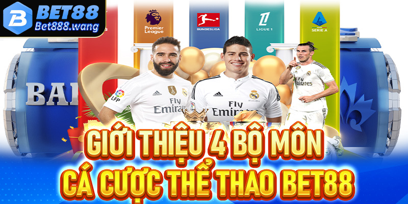 Giới thiệu các bộ môn cá cược siêu hấp dẫn không thể bỏ lỡ tại thể thao Bet88